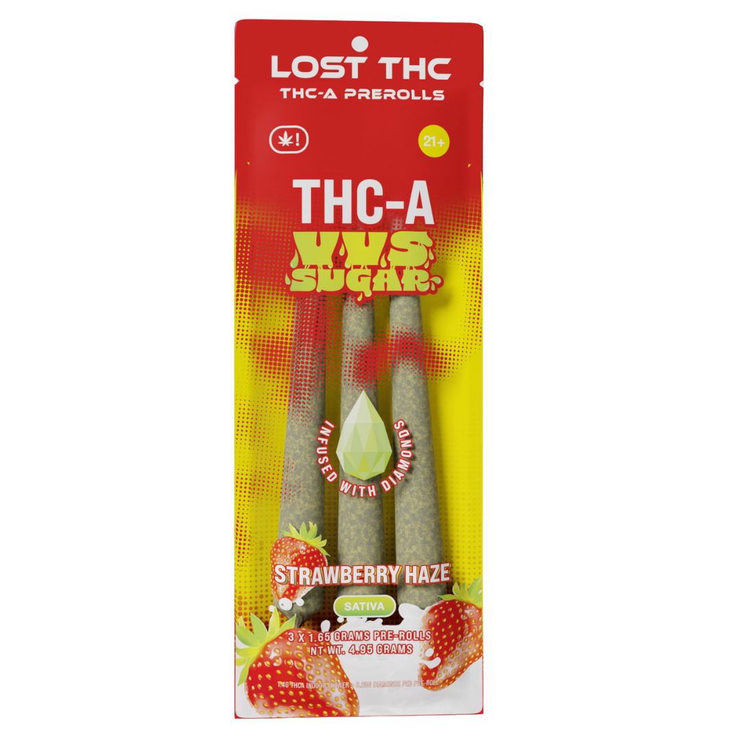 Lost THC THC-A VVS Sugar Pre-Rolls