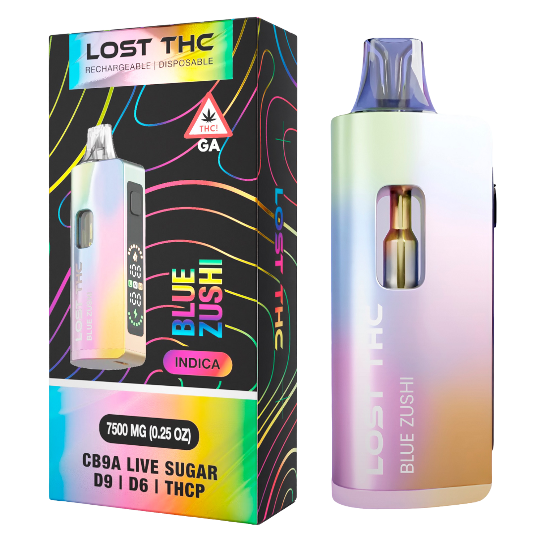 Lost THC V2 CB9A Disposable Rainbow Edition 7.5G - Image 5