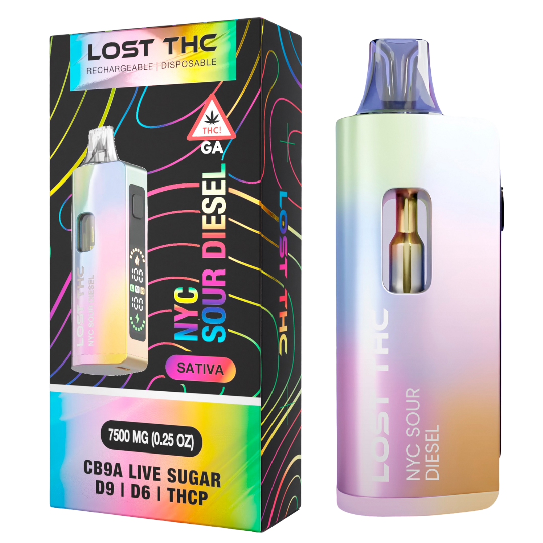 Lost THC V2 CB9A Disposable Rainbow Edition 7.5G - Image 8