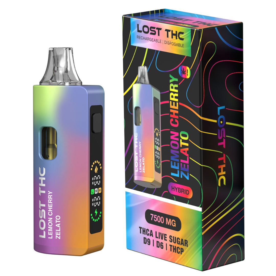 Lost THC V2 THC-A Disposable Rainbow Edition 7.5G - Image 5