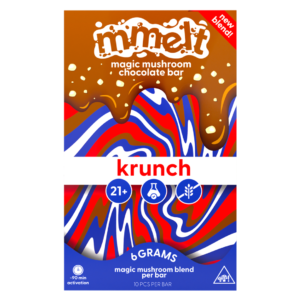 Mmelt Mushroom Chocolate Bar by Cali Extrax