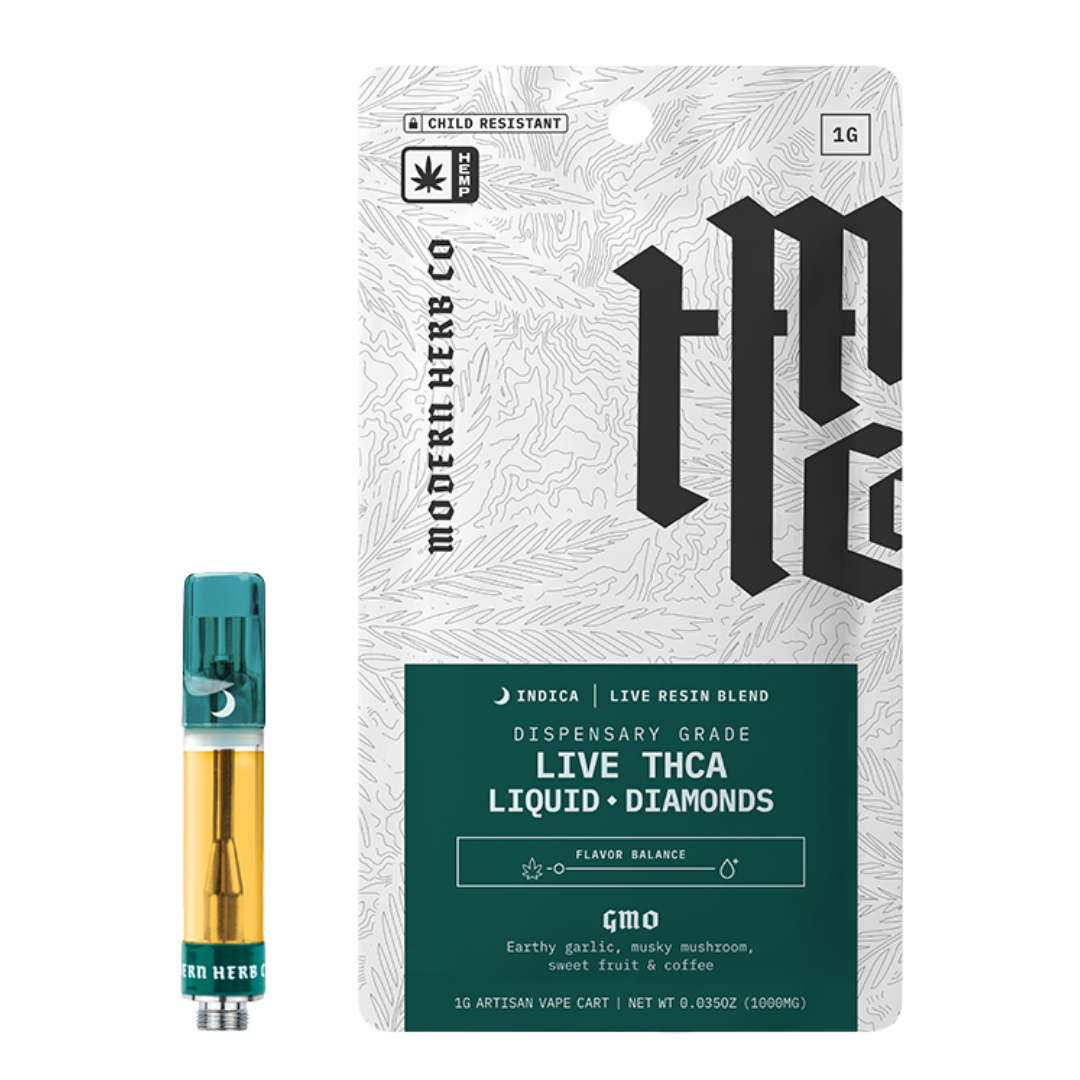 Modern Herb Co Live THC-A Liquid Diamonds Cartridge 1G - Image 8