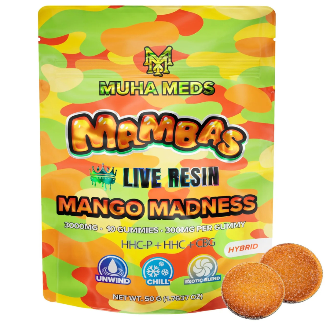 Muha Meds Mambas Live Resin Gummies 3000MG - Image 6