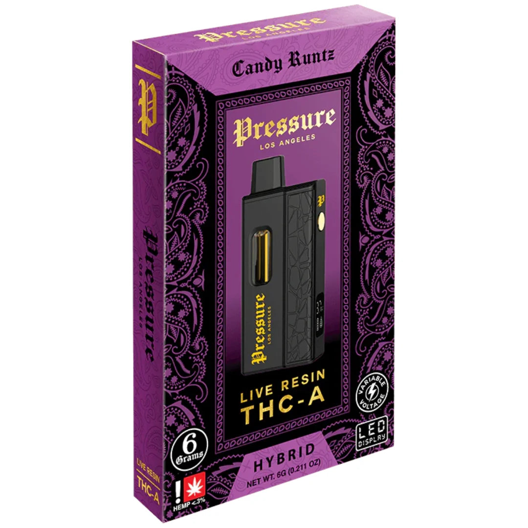 Pressure Live Resin THC-A Disposable 6G - Image 7