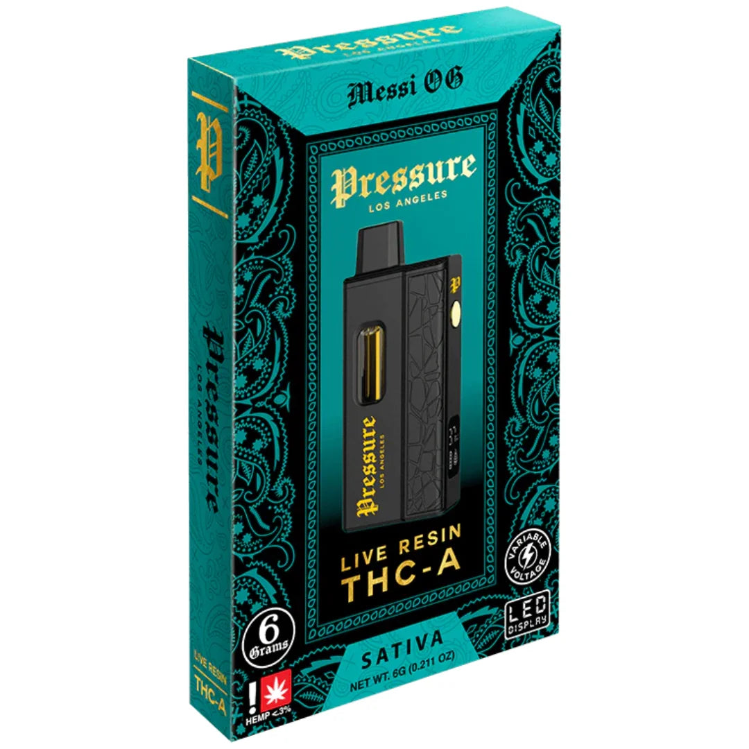 Pressure Live Resin THC-A Disposable 6G - Image 2