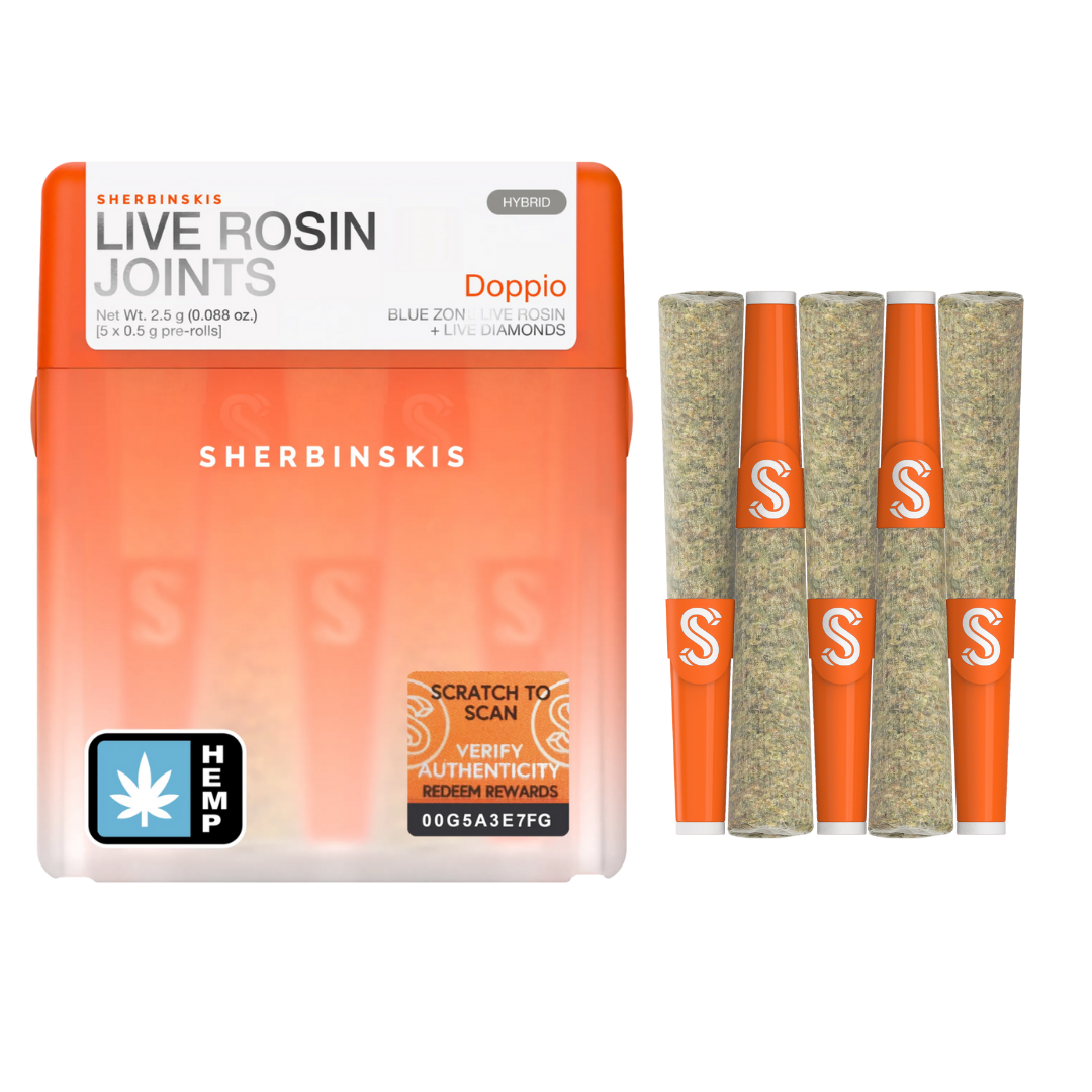 Sherbinskis Live Rosin Pre-Rolls 2.5G | 5ct - Image 5