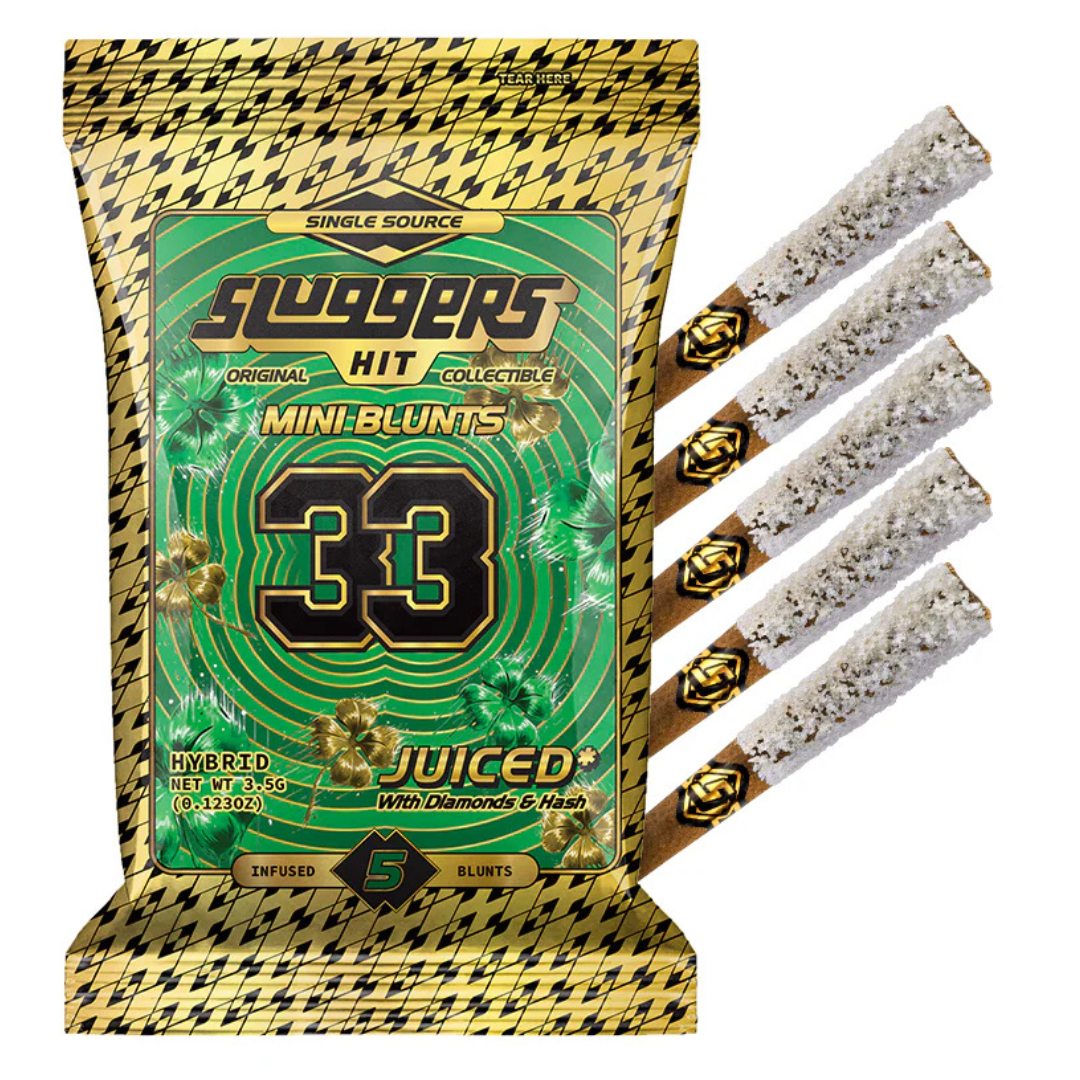 Sluggers Hit Mini Blunts 3.5G | 5ct - Image 3