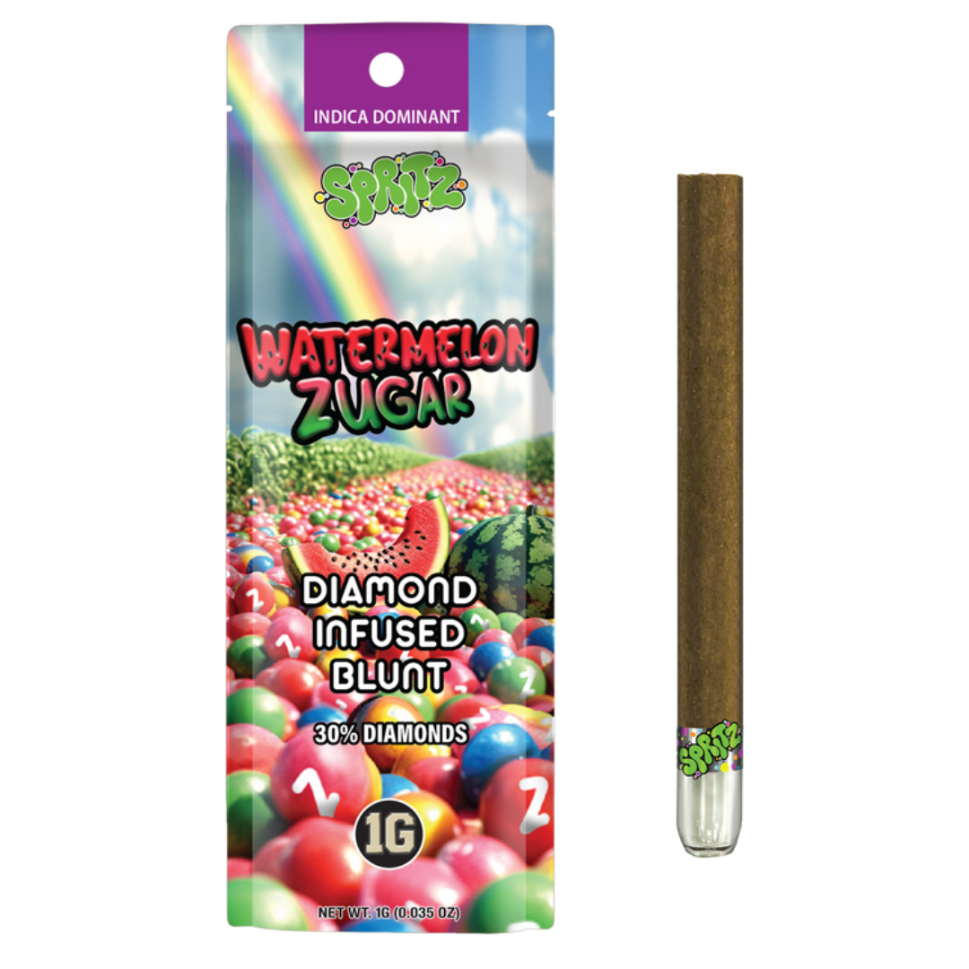 Spritz THC-A Diamond Infused Blunt 1G - Image 9
