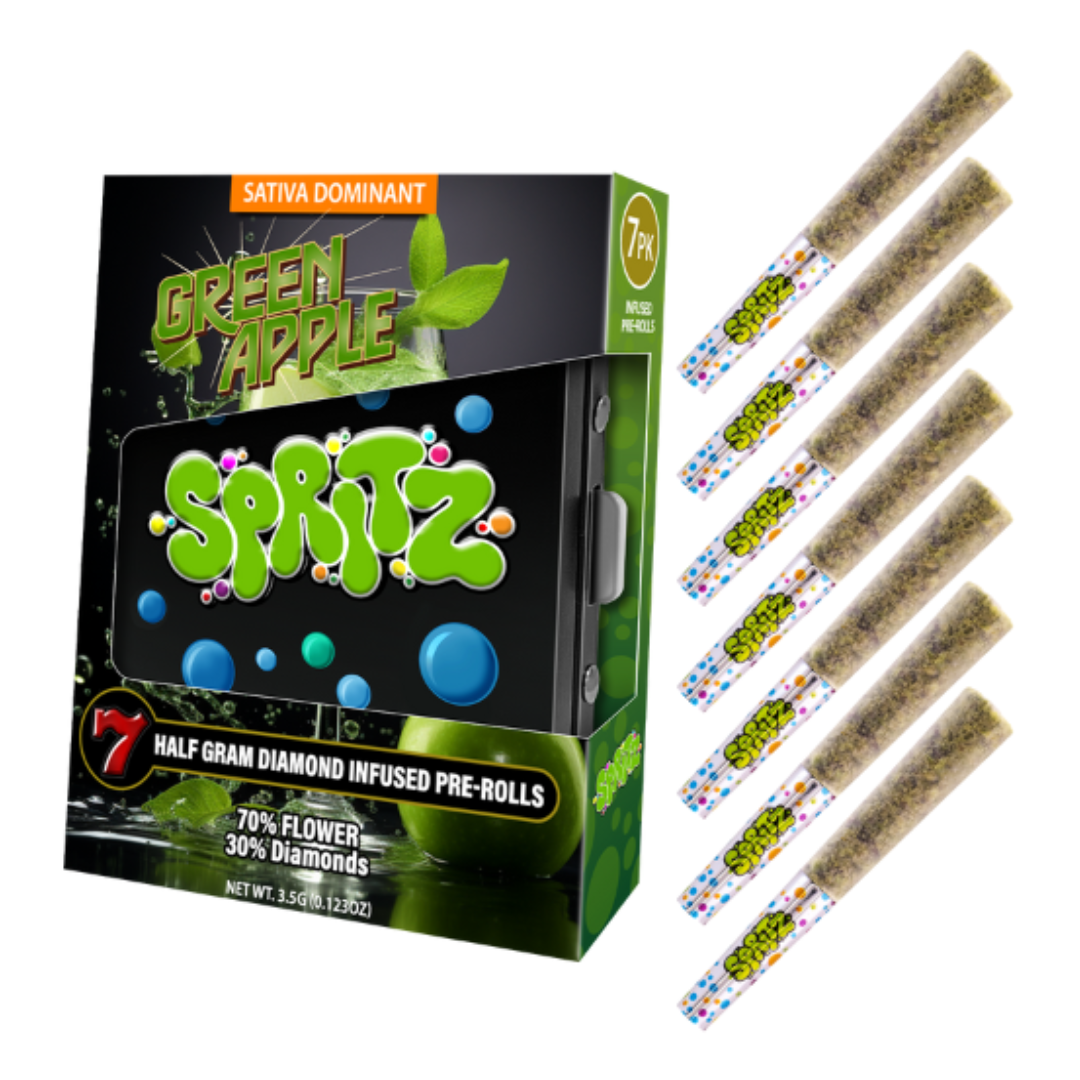Spritz Juiced THC-A Pre Rolls 3.5G - Image 7