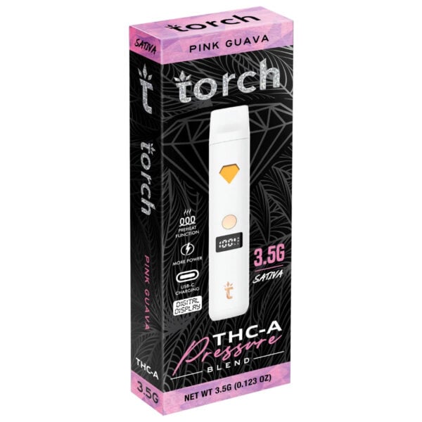 Torch Pressure THC-A Disposable 3.5G - D8 Gas