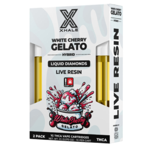 Xhale THC-A Liquid Diamonds Cartridge 2G | 2pk