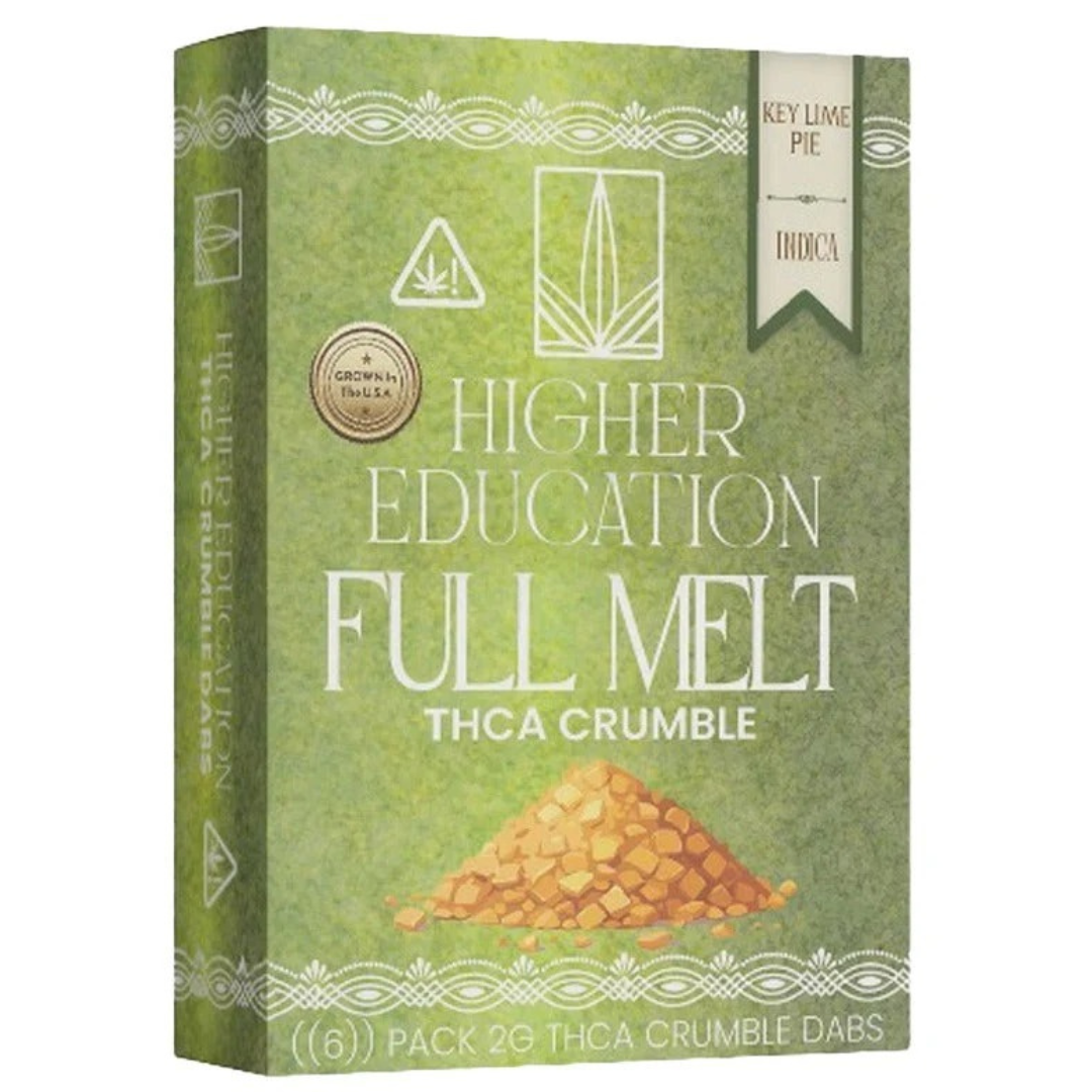 Higher Education Full Melt THC-A Crumble 2G - Image 5