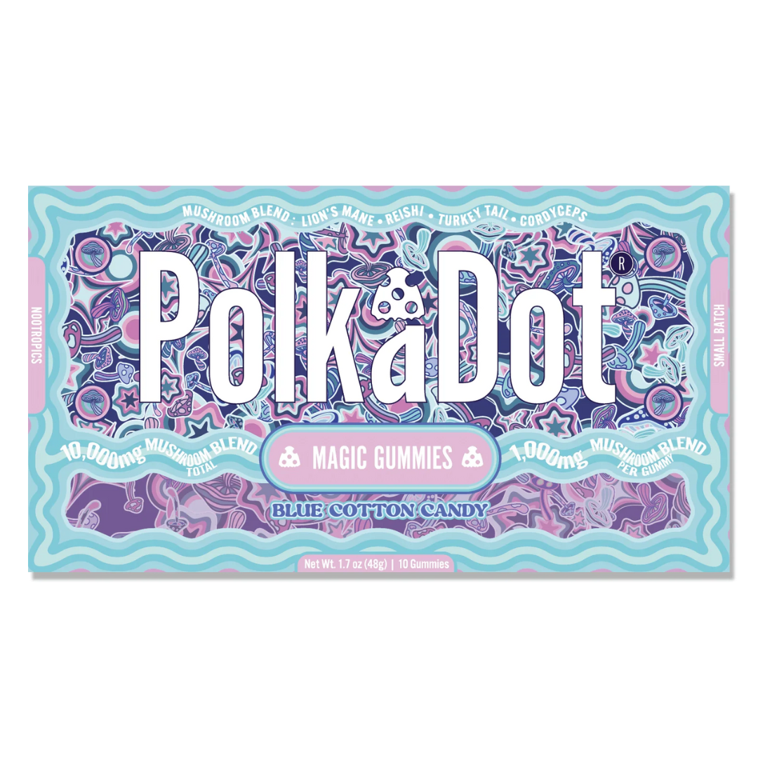 PolkADot Mushroom Gummies 10000MG | 10pc - Image 2