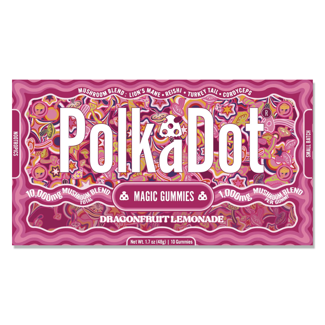 PolkADot Mushroom Gummies 10000MG | 10pc - Image 6