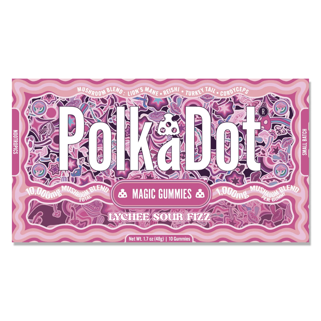 PolkADot Mushroom Gummies 10000MG | 10pc - Image 3