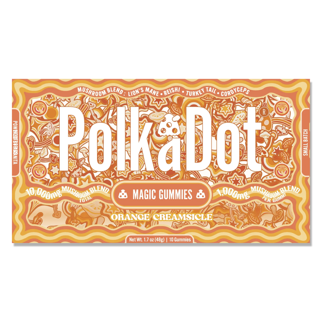 PolkADot Mushroom Gummies 10000MG | 10pc - Image 9