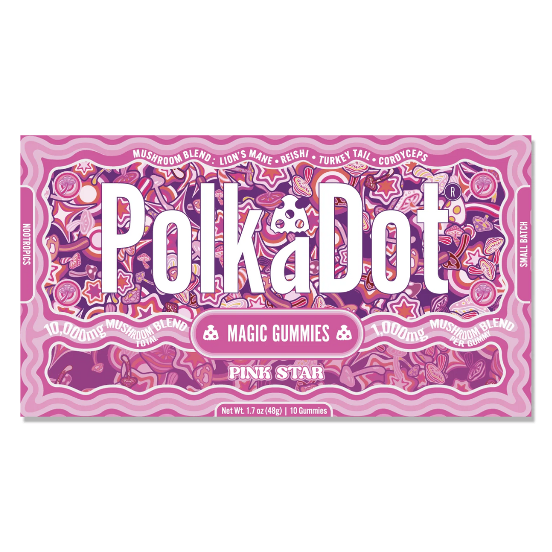 PolkADot Mushroom Gummies 10000MG | 10pc - Image 12