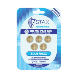 7STAX Nano MGM Kratom Tablets 400mg