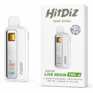 HitDiz Live Resin THCA Disposable 3G
