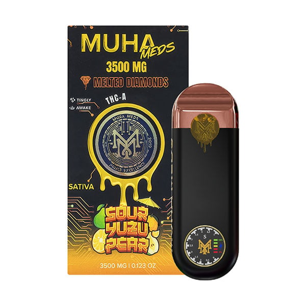 Muha Meds Melted Diamonds Disposable Vape 3.5G - Image 3