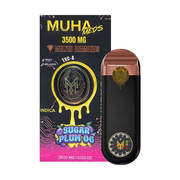 Muha Meds Melted Diamonds Disposable Vape 3.5G - Image 4