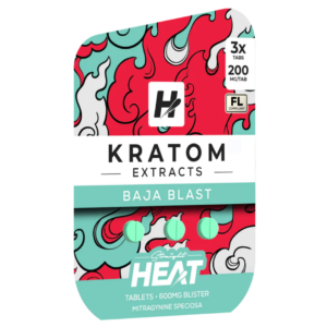 Straight Heat Kratom Tablets 600mg