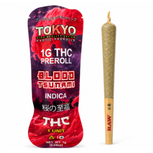 Tokyo THC Exotic Caviar 1ct Pre-Rolls 1G