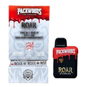 Shop Packwoods Roar Diamond Disposable 3.5g