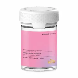 URB Gourmet D9 HHC Live Resin Gummies 500mg