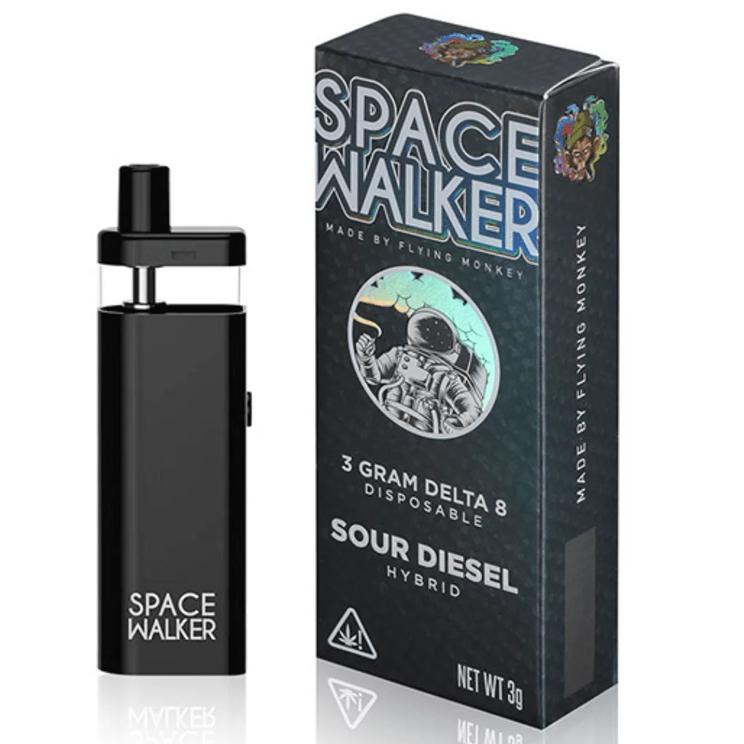 space walker delta 8 disposable 3g sour diesel 1