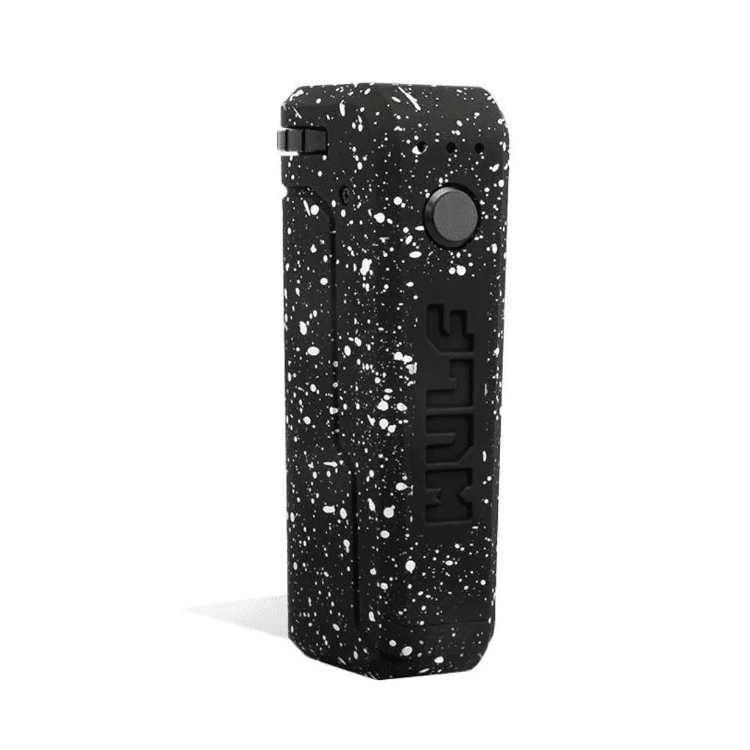 wulf universal portable 510 battery black white splatter