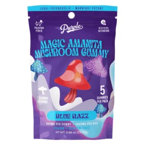 Purple Amanita Mushroom Gummies 3000mg