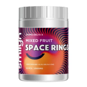 Smilyn Delta 8 Space Rings 2500mg