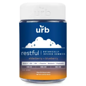 URB Restful Botanically Infused Gummies 1875mg