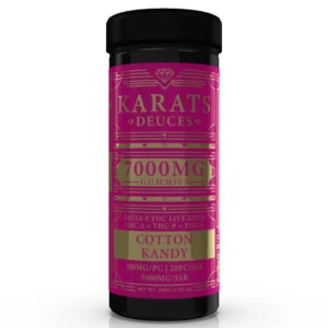 karats deuces blend gummies 7000mg