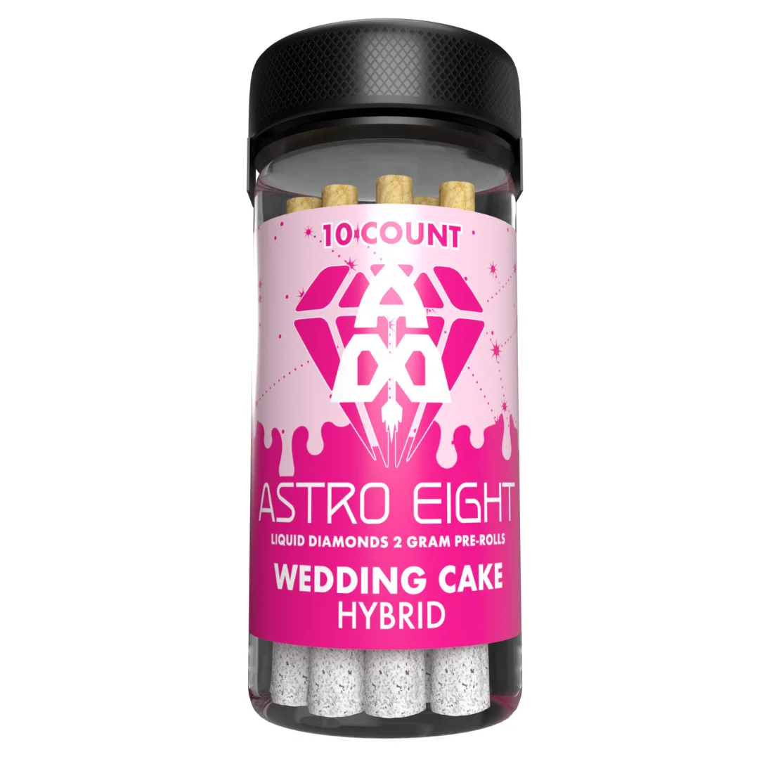 Astro 8 THC-A Liquid Diamonds Pre Rolls
