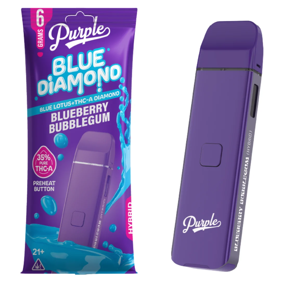 Purple Blue Diamond Disposable 6G - D8 Gas