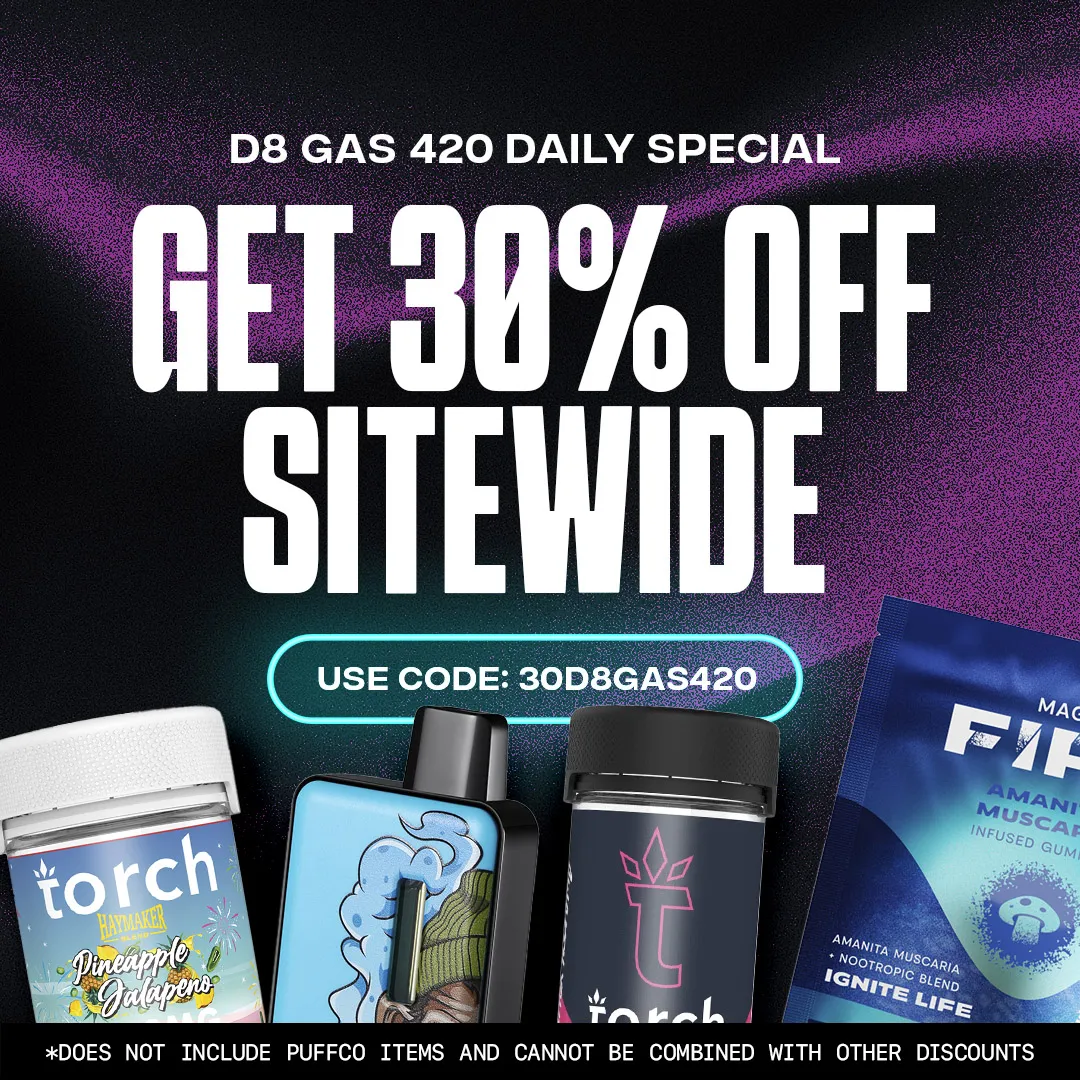 Use Code "30D8GAS420" To Save 30% OFF Sitewide