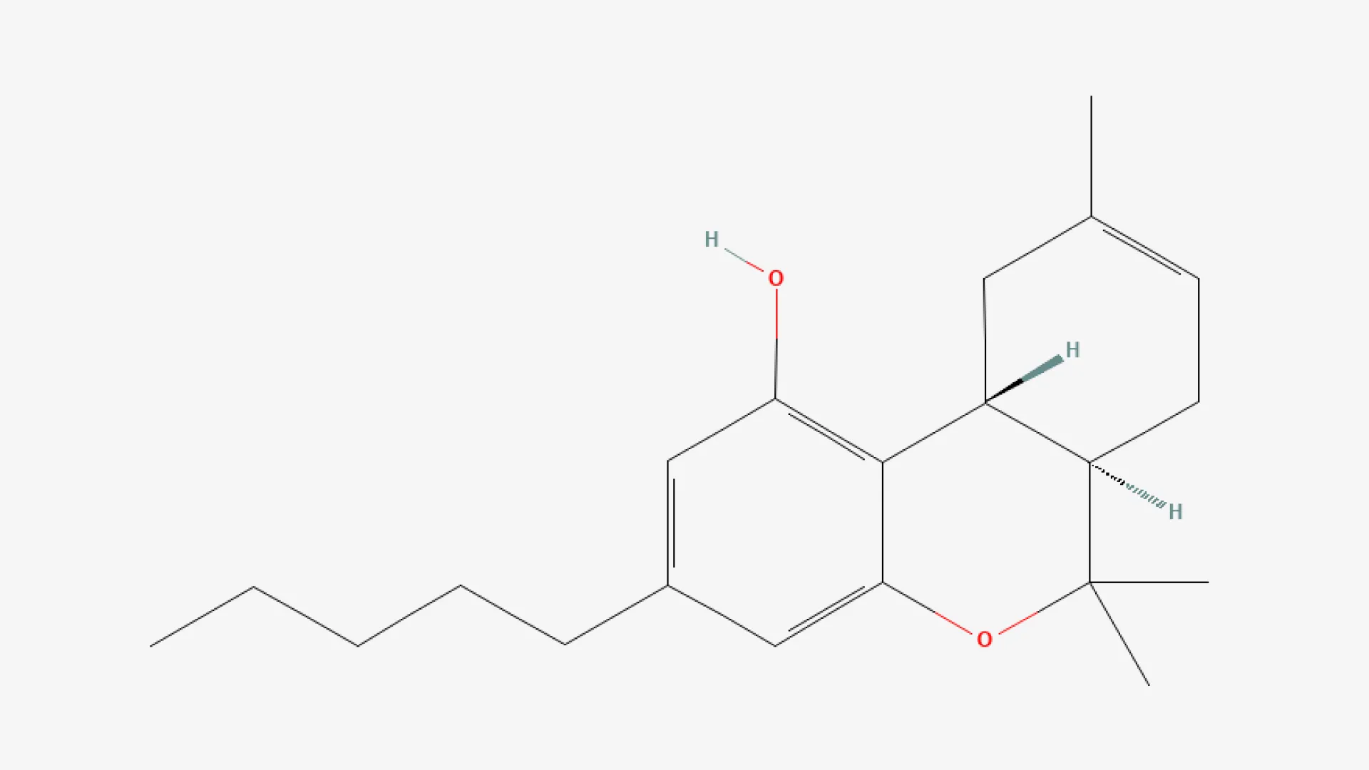 Delta 8 Molecular Structure