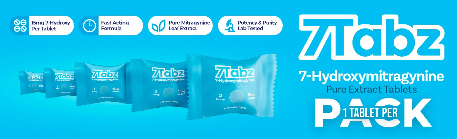 7Tabz 7-OH Pure Extract Tablets